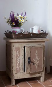 vintage hangulatú hűtő