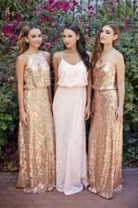 rose gold ruha