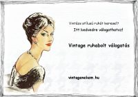 vintage ruhabolt válogatás