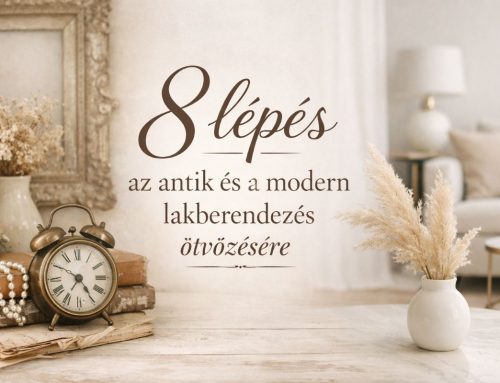 8 lépés az antik és a modern lakberendezés ötvözésére
